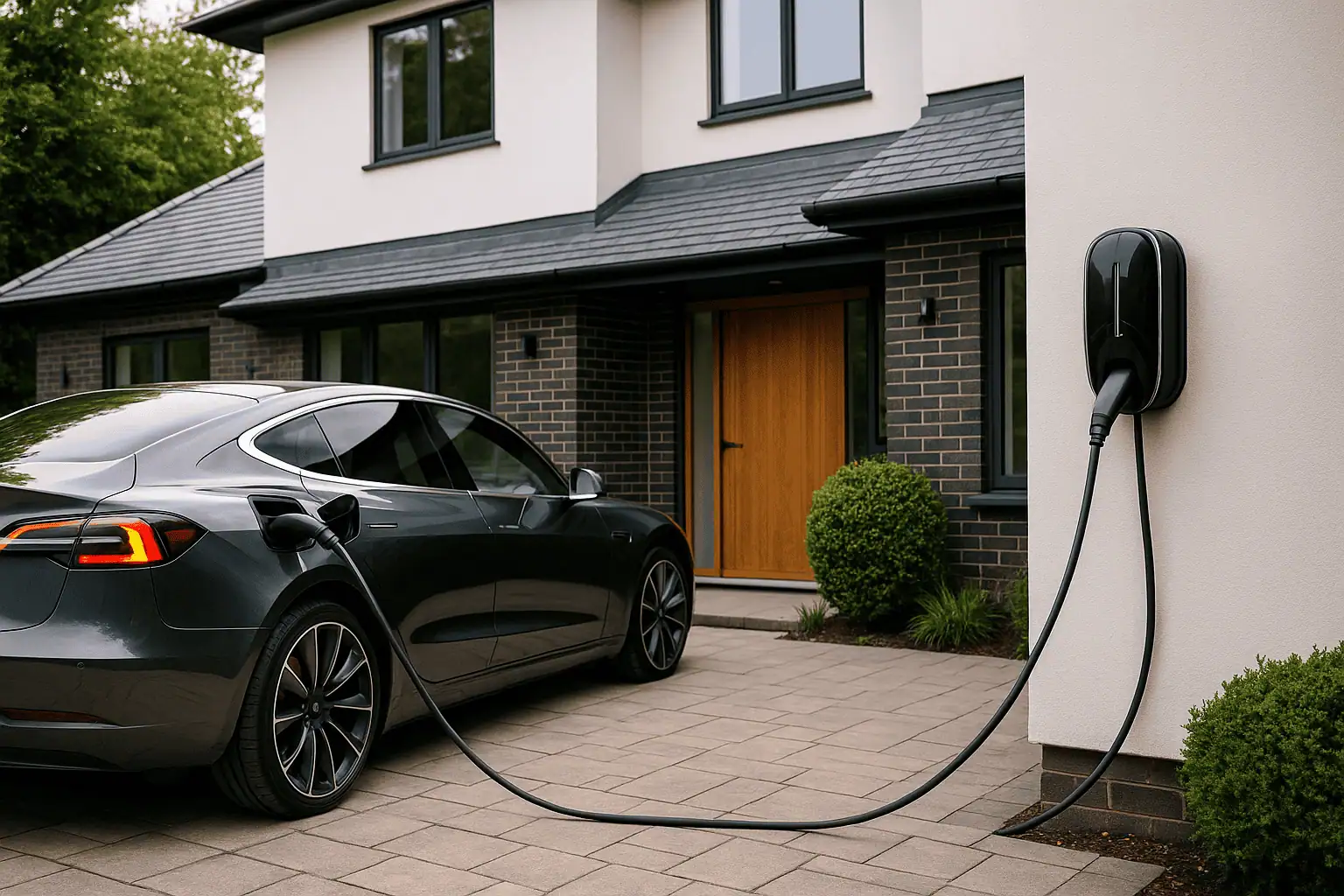 Luxury ev charging